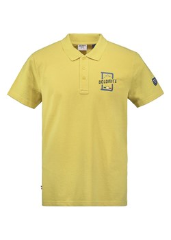 DOLOMITE Koszulka polo &quot;Dobbiaco&quot; w kolorze żółtym ze sklepu Limango Polska w kategorii T-shirty męskie - zdjęcie 181971823