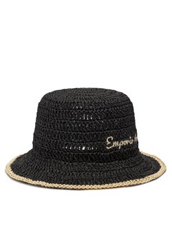Kapelusz Emporio Armani EX000010 AF12698 UC001 Czarny ze sklepu eobuwie.pl w kategorii Kapelusze męskie - zdjęcie 181976654