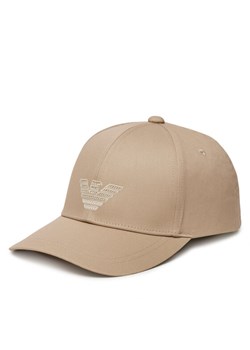 Czapka z daszkiem Emporio Armani EX000005 AF12610 U6213 Beżowy ze sklepu eobuwie.pl w kategorii Czapki z daszkiem męskie - zdjęcie 181976722