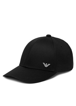 Emporio Armani Czapka z daszkiem EX000004 AF12603 UC001 Czarny ze sklepu MODIVO w kategorii Czapki z daszkiem męskie - zdjęcie 181978283