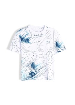 GATE Bawełniana koszulka z nadrukiem 8Y ze sklepu gateshop w kategorii T-shirty chłopięce - zdjęcie 181980472