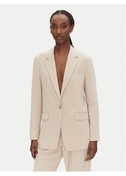 BOSS Marynarka Jocaluah 50490053 Beżowy Regular Fit ze sklepu MODIVO w kategorii Marynarki damskie - zdjęcie 181980713