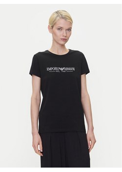 Emporio Armani Underwear T-Shirt EW000408 AF10881 UC001 Czarny Regular Fit ze sklepu MODIVO w kategorii Bluzki damskie - zdjęcie 181980733