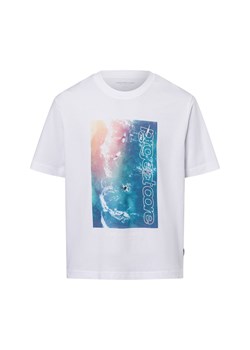 Jack & Jones Koszulka męska - JCOUnion Mężczyźni Bawełna biały nadruk ze sklepu vangraaf w kategorii T-shirty męskie - zdjęcie 181981112