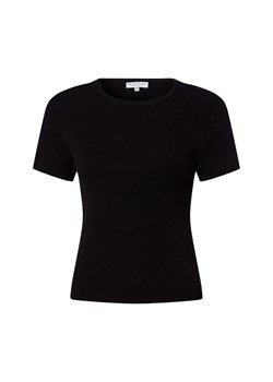 Marie Lund Sweter damski Kobiety Bawełna czarny jednolity ze sklepu vangraaf w kategorii Swetry damskie - zdjęcie 181981132