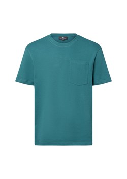 Nils Sundström Koszulka męska Mężczyźni szmaragdowy jednolity ze sklepu vangraaf w kategorii T-shirty męskie - zdjęcie 181981183