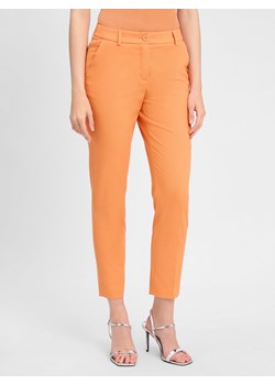 Marie Lund Spodnie Kobiety morelowy jednolity ze sklepu vangraaf w kategorii Spodnie damskie - zdjęcie 181981254