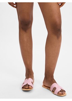 Marie Lund Lniane szorty Kobiety len wyrazisty róż jednolity ze sklepu vangraaf w kategorii Szorty - zdjęcie 181981263