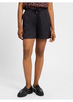 BOSS Orange Szorty - Tanjina Kobiety Materiał czarny jednolity ze sklepu vangraaf w kategorii Szorty - zdjęcie 181981270