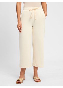 soyaconcept® Damskie spodnie do biegania - Banu Kobiety Modal écru jednolity ze sklepu vangraaf w kategorii Spodnie damskie - zdjęcie 181981354