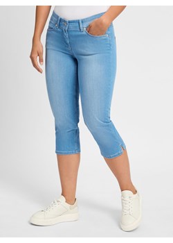 TONI Dżinsy capri - Perfect Shape Kobiety Bawełna bielony jednolity ze sklepu vangraaf w kategorii Jeansy damskie - zdjęcie 181981364