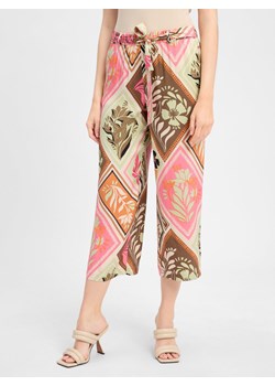 comma Spodnie typu culottes Kobiety wiskoza różowy wzorzysty - id: 777002-0001-00340 - marki comma, - 181981414 comma Spodnie typu culottes Kobiety wiskoza różowy wzorzysty ze sklepu vangraaf w kategorii Spodnie damskie - zdjęcie 181981414