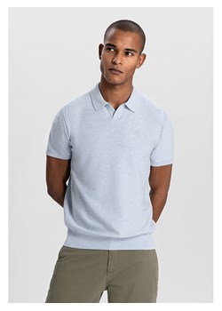 DSTREZZED Koszulka polo w kolorze błękitnym ze sklepu Limango Polska w kategorii T-shirty męskie - zdjęcie 181981870