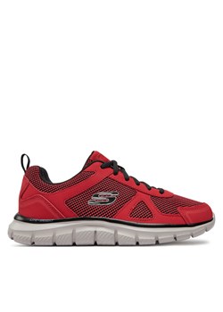 Skechers Sneakersy Bucolo 52630/RDBK Czerwony ze sklepu MODIVO w kategorii Buty sportowe męskie - zdjęcie 181982484