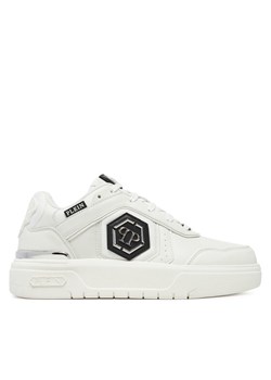 Sneakersy PHILIPP PLEIN SAES USC0766 PTE120N Biały - id: 0000305195081 - marki eobuwie.pl - 181983551 Sneakersy PHILIPP PLEIN SAES USC0766 PTE120N Biały ze sklepu eobuwie.pl w kategorii Buty sportowe męskie - zdjęcie 181983551