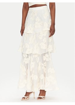 ACCESS FASHION Spódnica maxi 53-6025-558 Écru Regular Fit ze sklepu MODIVO w kategorii Spódnice - zdjęcie 181984210