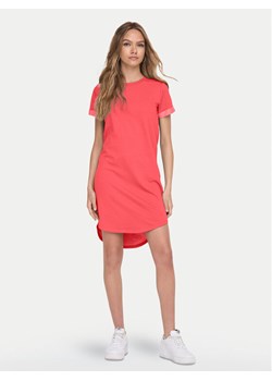JDY Sukienka codzienna Ivy 15174793 Koralowy Regular Fit ze sklepu MODIVO w kategorii Sukienki - zdjęcie 181984211