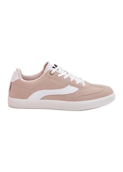 Sneakersy Damskie LEE Lian Women Low 50251005.33F Beżowe beżowy ze sklepu ButyModne.pl w kategorii Buty sportowe damskie - zdjęcie 181984801
