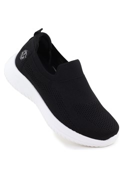 Buty sportowe damskie wsuwane czarne Vinceza 17367 ze sklepu ButyModne.pl w kategorii Buty sportowe damskie - zdjęcie 181984821