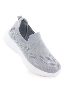 Buty sportowe damskie wsuwane szare Vinceza 17367 ze sklepu ButyModne.pl w kategorii Buty sportowe damskie - zdjęcie 181984823