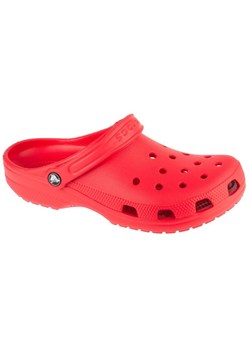 Klapki Crocs Classic 10001-6WC czerwone ze sklepu ButyModne.pl w kategorii Klapki damskie - zdjęcie 181984894
