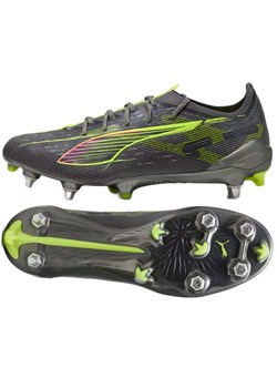 Buty piłkarskie Puma Ultra 5 Ultimate MxSG 108343-03 szare ze sklepu ButyModne.pl w kategorii Buty sportowe męskie - zdjęcie 181984901