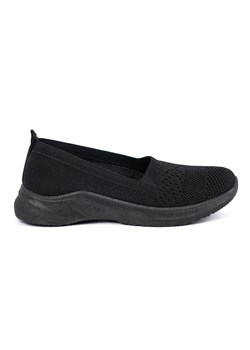 Shelvt Wsuwane buty sportowe czarne ze sklepu ButyModne.pl w kategorii Buty sportowe damskie - zdjęcie 181985194