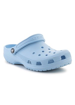 Klapki Crocs Classic W 10001-4NS niebieskie ze sklepu ButyModne.pl w kategorii Klapki damskie - zdjęcie 181985223