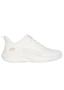 Buty Skechers Bobs Squad Waves - Just Wading W 117485 białe - id: 225366 - marki Skechers - 181985254 Buty Skechers Bobs Squad Waves - Just Wading W 117485 białe ze sklepu ButyModne.pl w kategorii Buty sportowe damskie - zdjęcie 181985254