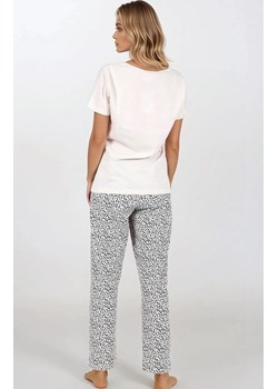 Dwuczęściowa piżama damska Impressive You, Kolor beżowy-wzór, Rozmiar 3XL, Momenti per me ze sklepu Primodo w kategorii Piżamy damskie - zdjęcie 181986541