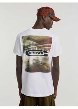 G-Star Koszulka w kolorze białym ze sklepu Limango Polska w kategorii T-shirty męskie - zdjęcie 181986754