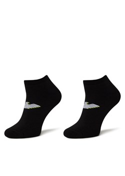Zestaw 2 par niskich skarpet męskich Emporio Armani EM000538 AF12299 MC005 Czarny ze sklepu eobuwie.pl w kategorii Skarpetki męskie - zdjęcie 181987371