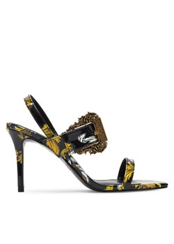Sandały Versace Jeans Couture 78VA3S71 Czarny ze sklepu eobuwie.pl w kategorii Sandały damskie - zdjęcie 181987420