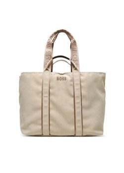 BOSS Torebka Palmah 50546461 Biały ze sklepu MODIVO w kategorii Torby Shopper bag - zdjęcie 181988673