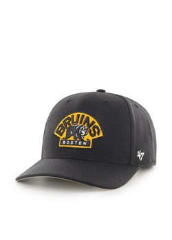 47 Brand Czapka z daszkiem NHL Boston Bruins H-CLZOE01WBP Czarny ze sklepu MODIVO w kategorii Czapki z daszkiem męskie - zdjęcie 181988692