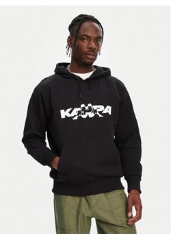 Kappa Bluza Nhayma 341V57W Czarny Regular Fit ze sklepu MODIVO w kategorii Bluzy męskie - zdjęcie 181988732