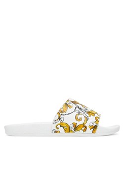 Versace Jeans Couture Klapki 78VA3SQ3 Biały ze sklepu MODIVO w kategorii Klapki damskie - zdjęcie 181988802