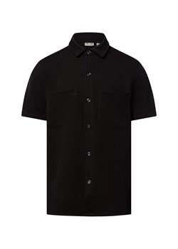 Only&Sons Męska koszula casual - ONSNewKodyl Mężczyźni Regular Fit czarny wypukły wzór tkaniny ze sklepu vangraaf w kategorii Koszule męskie - zdjęcie 181990083