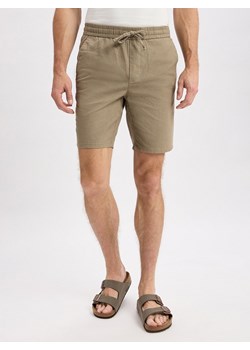 Only&Sons Szorty - Noos Mężczyźni Bawełna taupe jednolity ze sklepu vangraaf w kategorii Spodenki męskie - zdjęcie 181990094