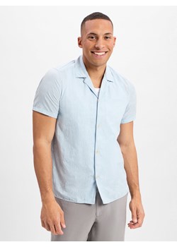 Drykorn Męska koszula casual - Bijan Mężczyźni Regular Fit Bawełna jasnoniebieski wzorzysty ze sklepu vangraaf w kategorii Koszule męskie - zdjęcie 181990104