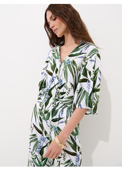 Mohito - Bluzka z wiskozy - biały ze sklepu Mohito w kategorii Bluzki damskie - zdjęcie 181990784