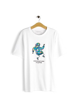 GATE Bawełniana koszulka z nadrukiem XL ze sklepu gateshop w kategorii T-shirty męskie - zdjęcie 181994374