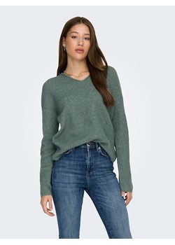 ONLY Sweter w kolorze turkusowym - id: 16304011 - marki ONLY - 181994670 ONLY Sweter w kolorze turkusowym ze sklepu Limango Polska w kategorii Swetry damskie - zdjęcie 181994670