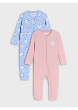 Sinsay - Pajacyki 2 pack - mid blue ze sklepu Sinsay w kategorii Śpiochy - zdjęcie 181998490