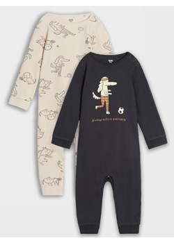 Sinsay - Pajacyki 2 pack - szary ze sklepu Sinsay w kategorii Śpiochy - zdjęcie 181998524