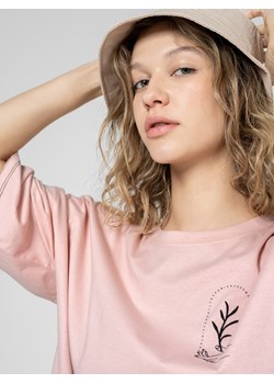 Damski kapelusz bucket hat Outhorn OTHSS23ACAPF094 - beżowy ze sklepu Sportstylestory.com w kategorii Kapelusze damskie - zdjęcie 181999572