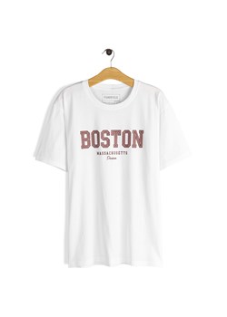 GATE Bawełniana koszulka z wypukłym napisem S ze sklepu gateshop w kategorii T-shirty męskie - zdjęcie 182000843