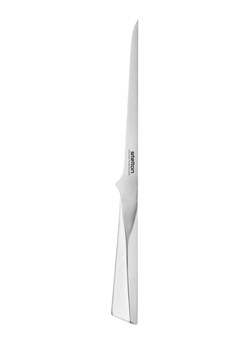 Stelton Nóż &quot;Trigono&quot; w kolorze srebrnym do trybowania - dł. 32,5 cm ze sklepu Limango Polska w kategorii Noże kuchenne - zdjęcie 182001800