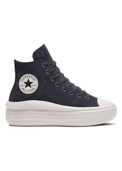 Converse Skórzane sneakersy &quot;Chuck Taylor All Star Move Platform&quot; w kolorze czarnym ze sklepu Limango Polska w kategorii Trampki damskie - zdjęcie 182002000