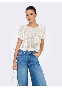 ONLY Sweter w kolorze kremowym ze sklepu Limango Polska w kategorii Swetry damskie - zdjęcie 182002340
